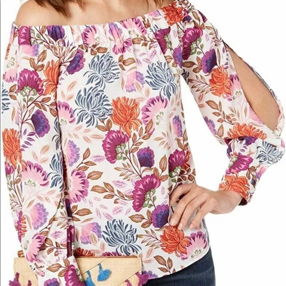 INC International Concepts Tops - INC International Concepts Womens Off-The-Shoulder
